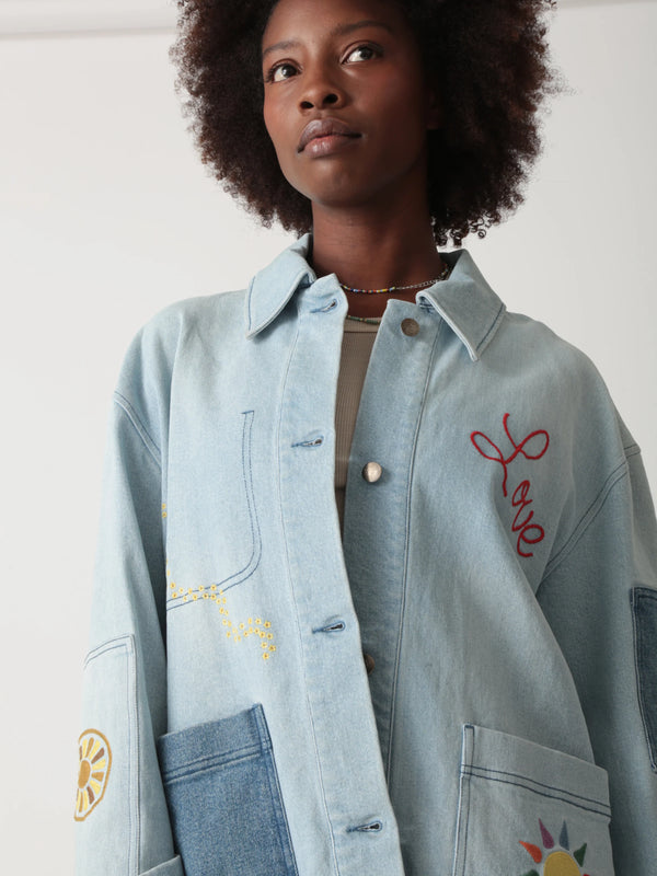 Chore Jacket - Sunshine Embroidery