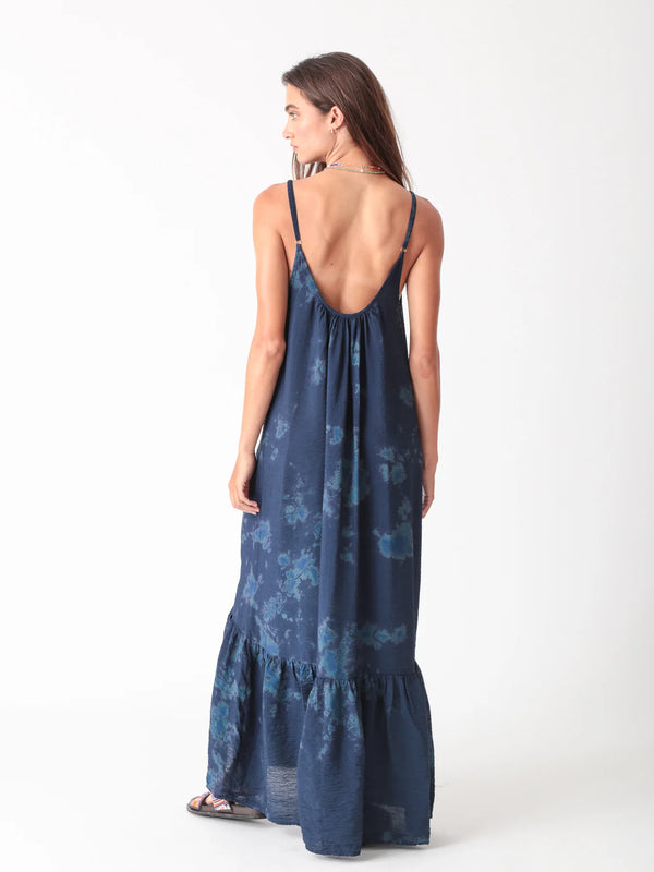 Laney Dress - Indigo Ice