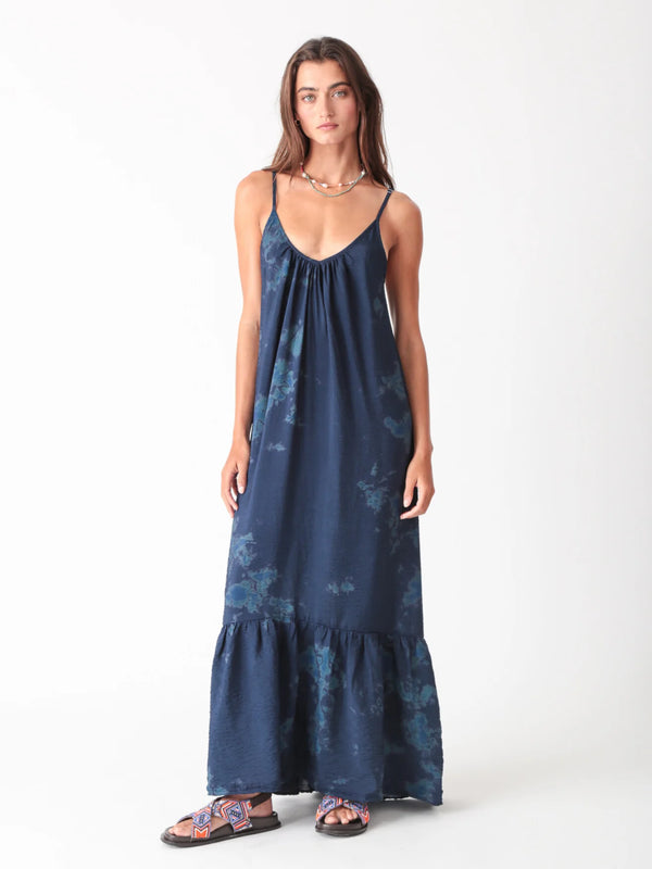 Laney Dress - Indigo Ice