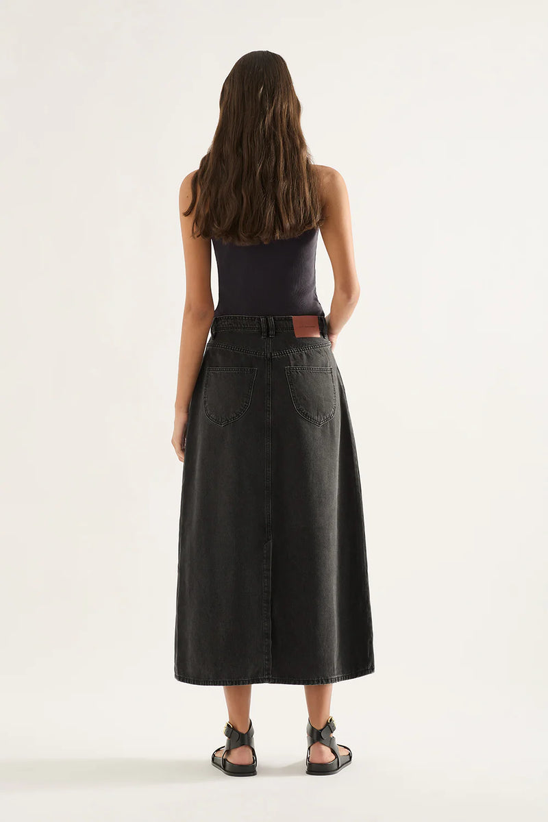 Ruby Skirt - Aged Black