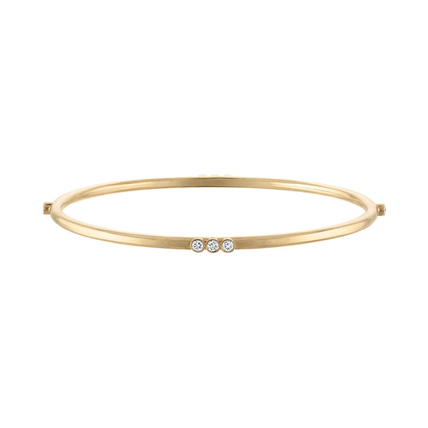 Eternity Bangle with Diamonds