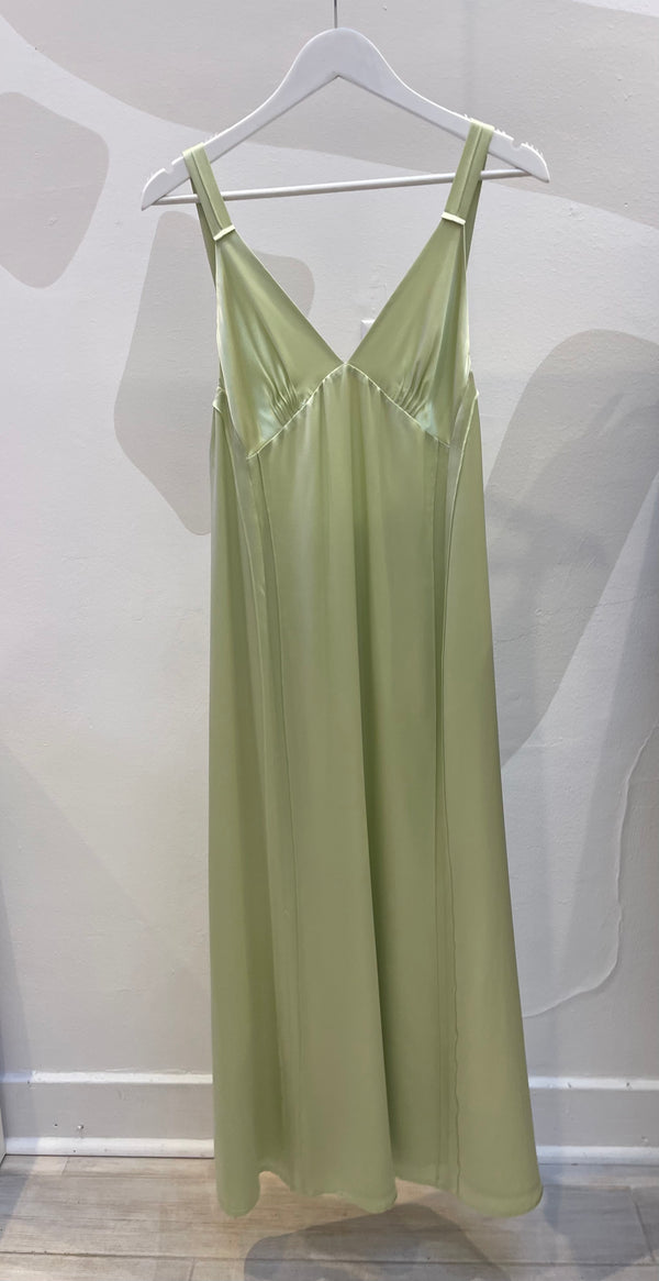 Foundation Dress - Matcha Green