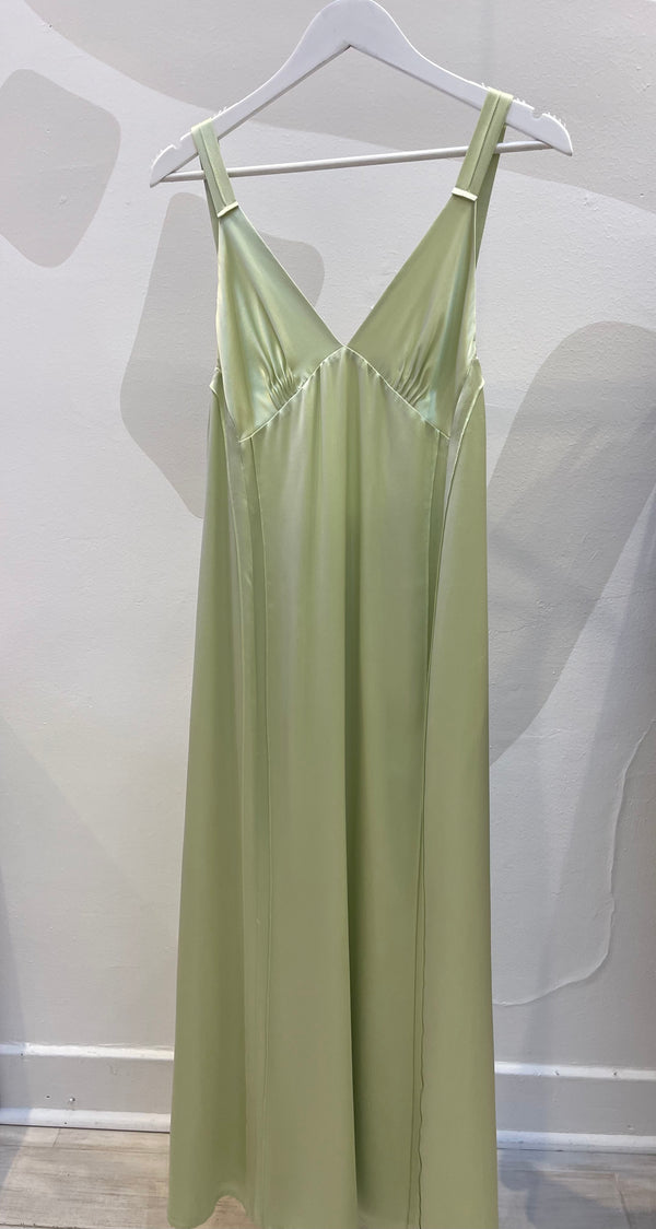 Foundation Dress - Matcha Green