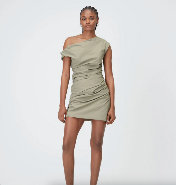 REMMY MINI DRESS | CLAY