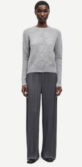 UMA TROUSERS - GRAY PINSTRIPE