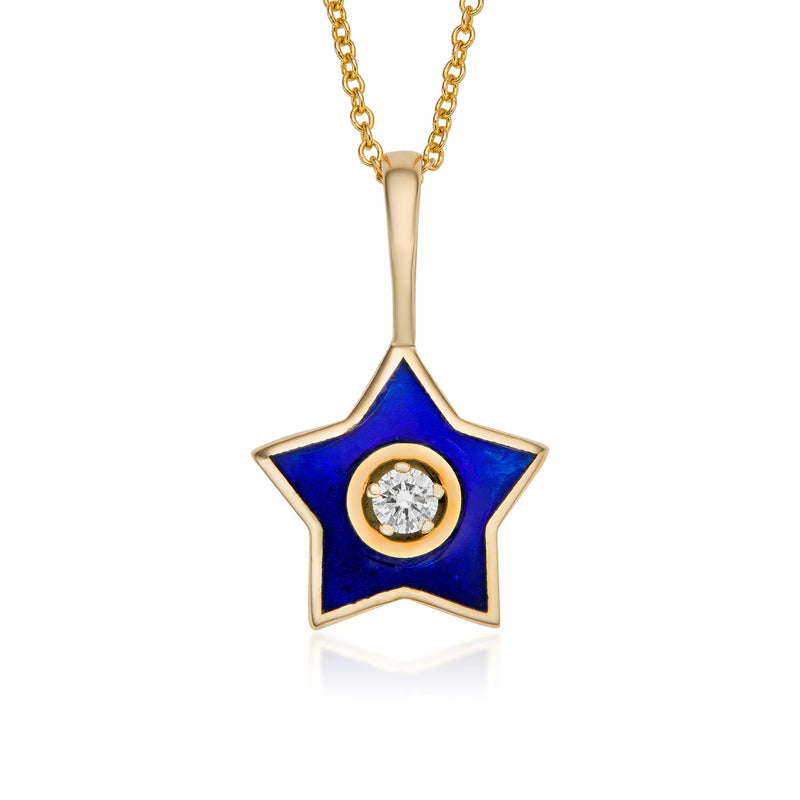 Tarika Diamond 14k Gold Pendant Necklace