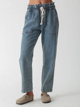 Easy Pant - Medium Blue Denim