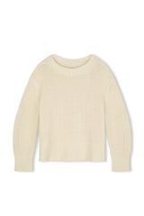 Natural Cotton Knit Jumper