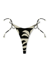 IRIS PALM CURVE TIE THONG BRIEF