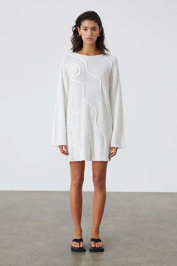 Shea Organic Cotton Swirl Tunic Dress