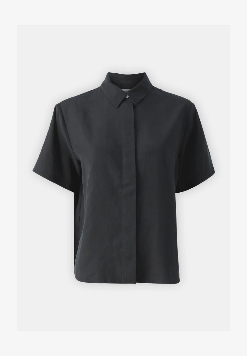 MINA SS SHIRT - BLACK